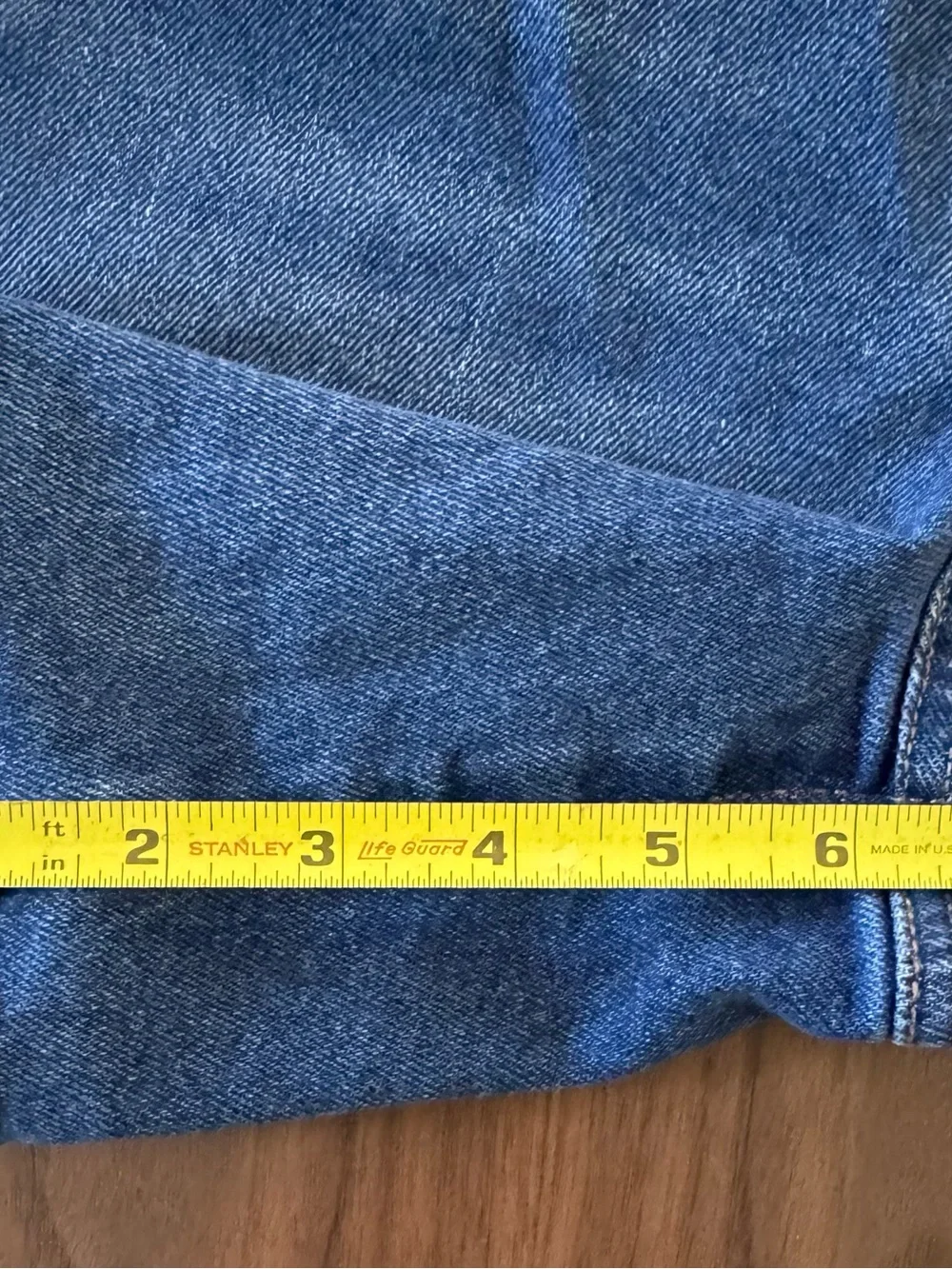 crown & ivy Classic Blue Denim Shorts-size 10